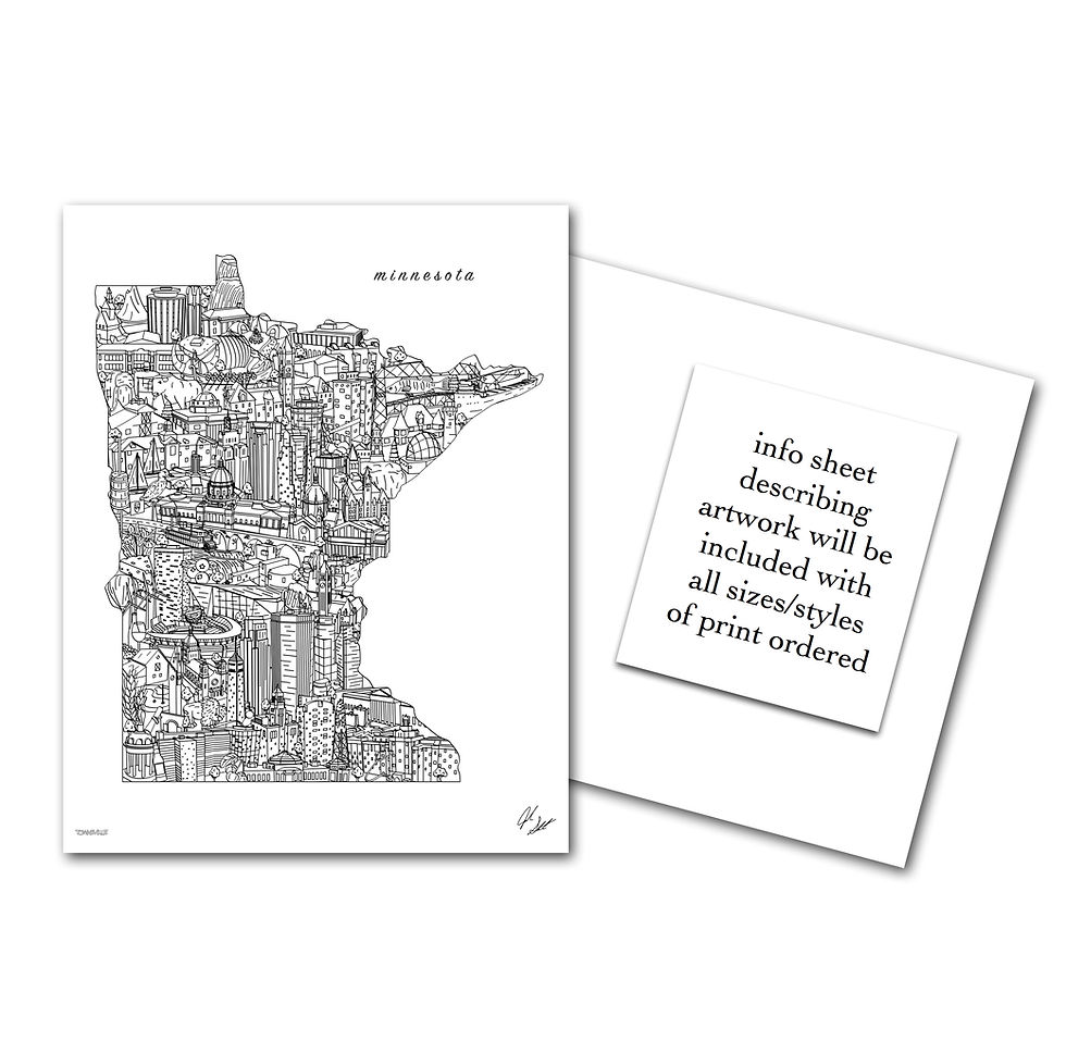 Thumbnail: Minnesota Art Print