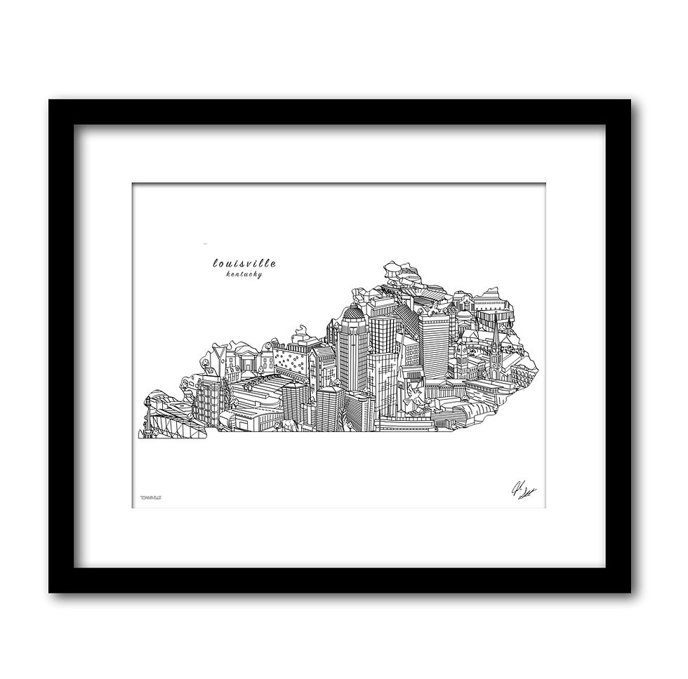 Thumbnail: Louisville Kentucky Artwork