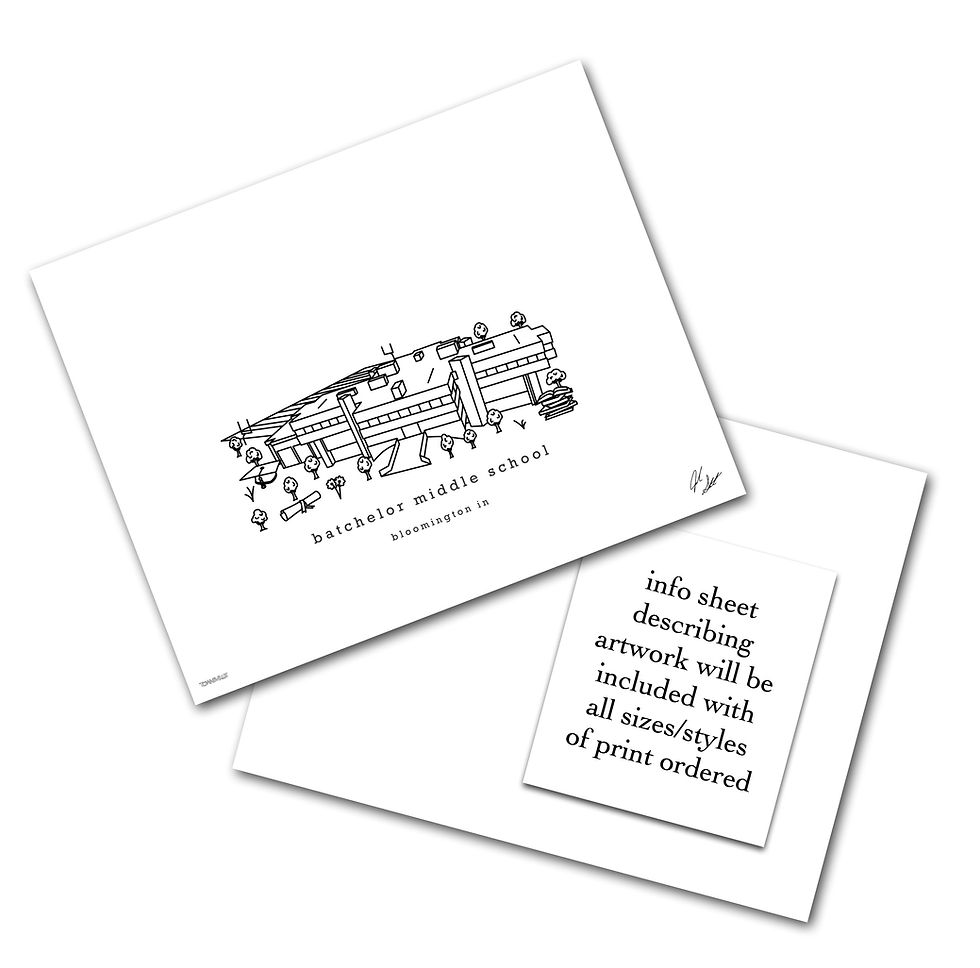 Thumbnail: Batchelor Middle School Minimalist Wall Decor