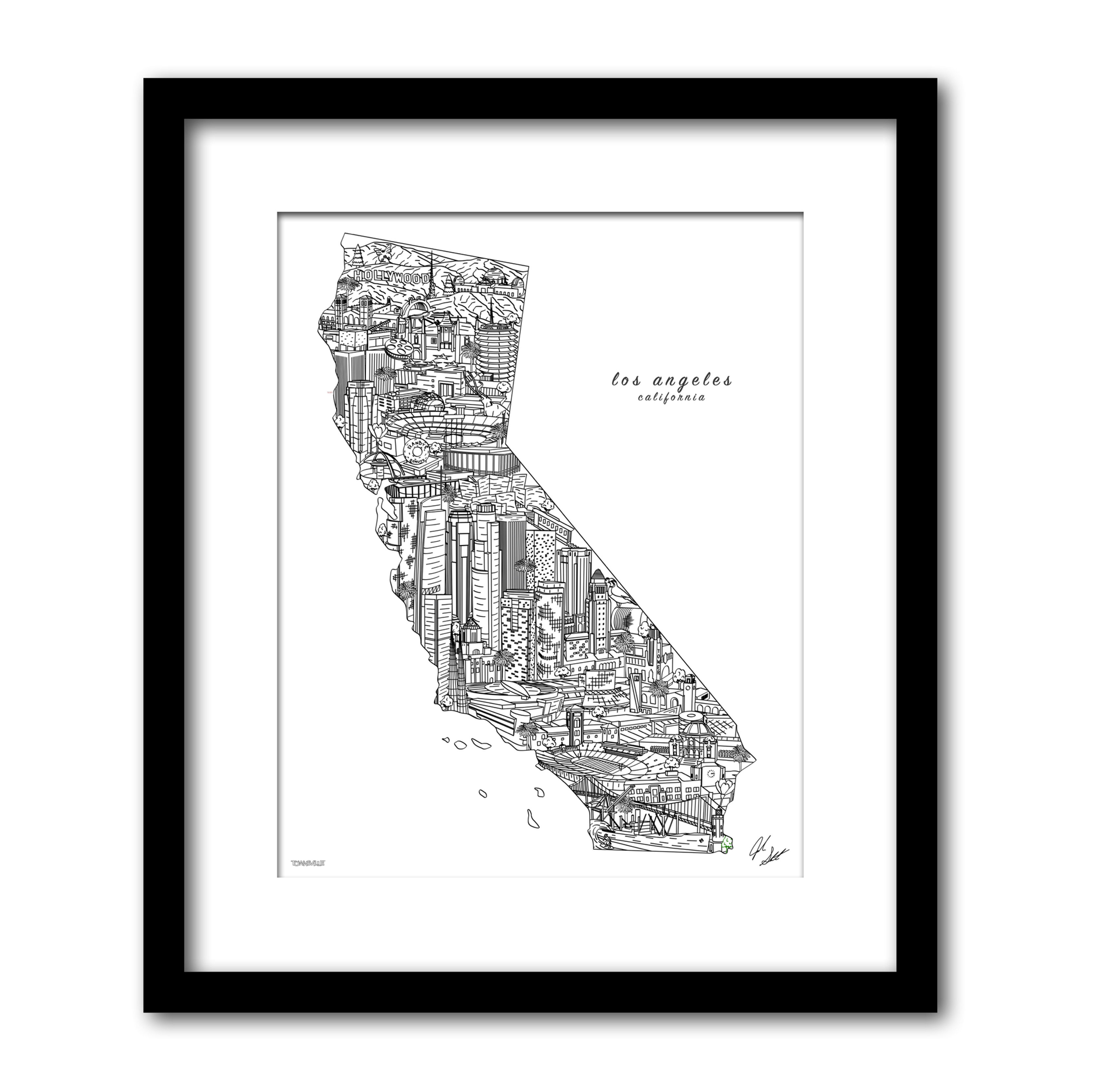 Los Angeles Art Print