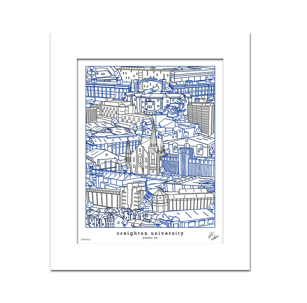 Thumbnail: Creighton University Art Print