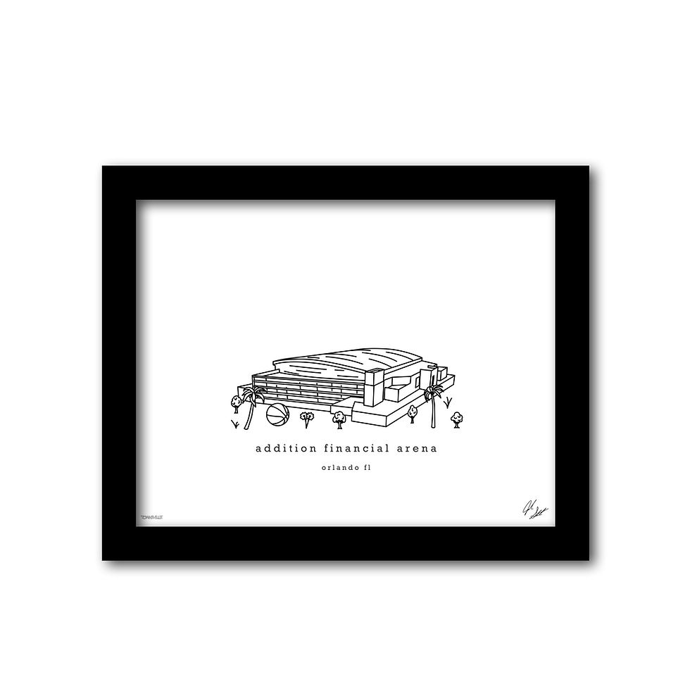 Thumbnail: Addition Financial Arena Minimalist Wall Decor┃UFC Knights