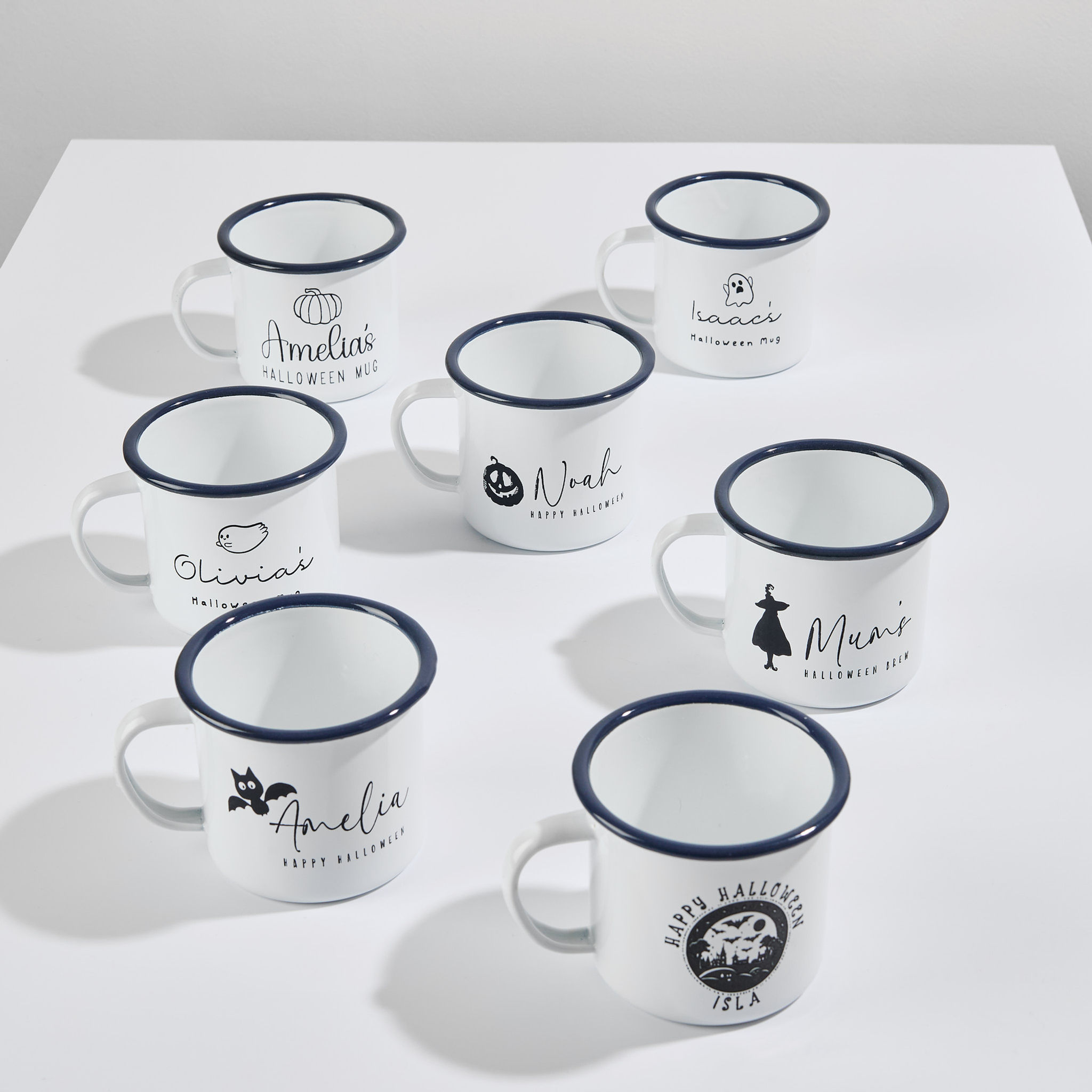 Engraved Enamel Mugs