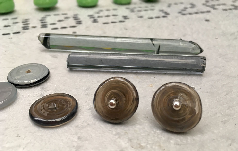 Miniatura: pecky_náušnice