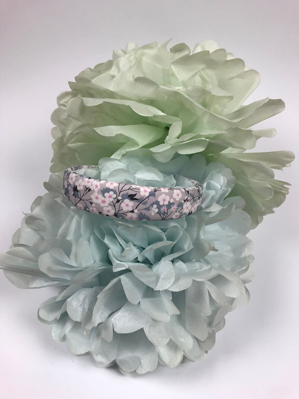 Miniatura: Cerchietto rivestito in tessuto Liberty London 100%Cotone