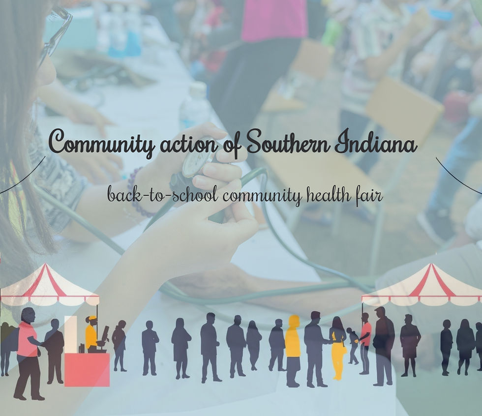 Community action of Southern Indiana - back-to-school community health fair