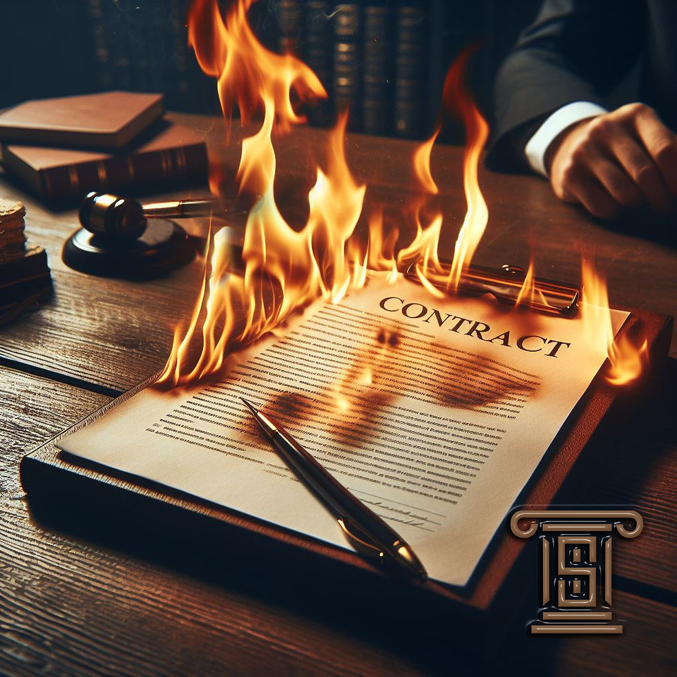فسخ العقد وانفساخ العقد والتفاسخ بين المتعاقدين