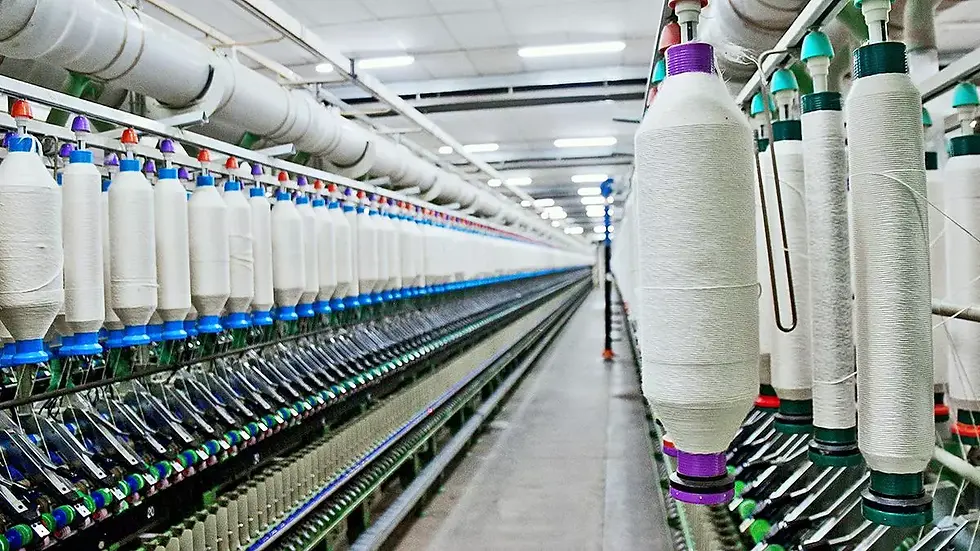 Cotton spinning industry