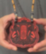 Thumbnail: Leather Pendant Necklace