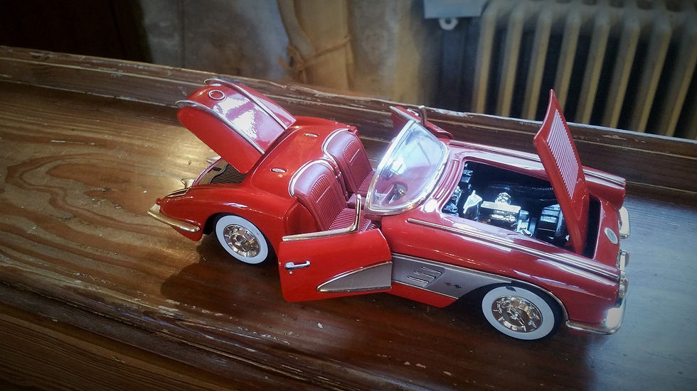 Miniature : Voiture Corvette échélle 1/18