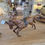Miniature : Chevaux en cuir des années 50