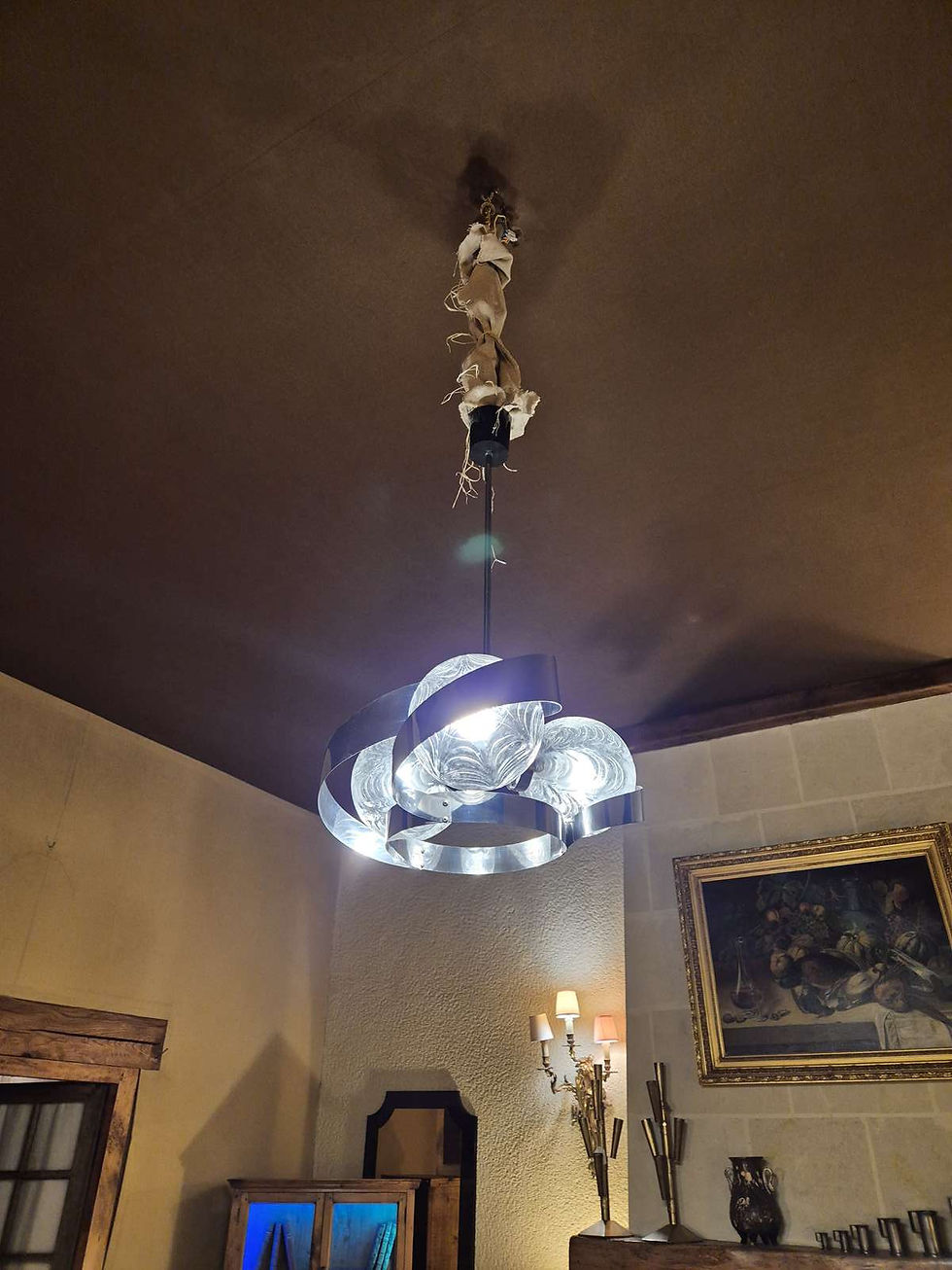Miniature : Lustre 3 globes des années 50
