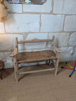 petit banc vintage