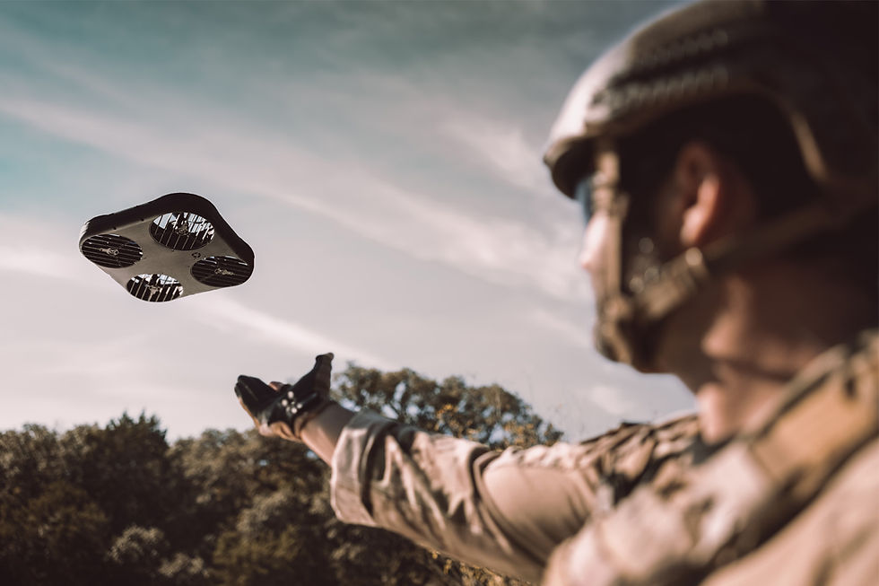 US Military Operator launches Darkhive's Yellowjacket vehicle.