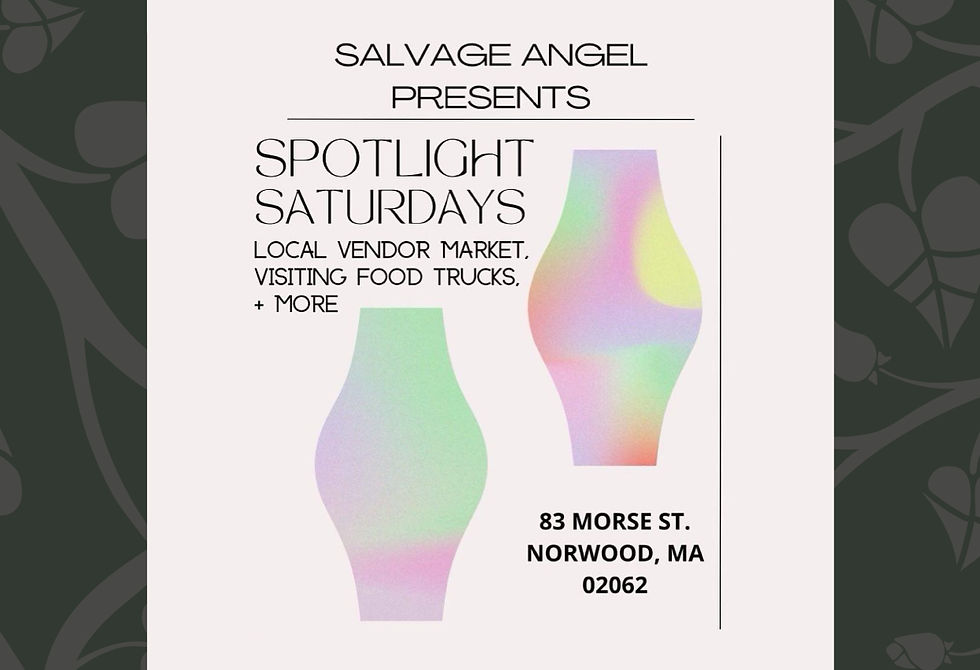 Salvage Angel Spotlight Saturday Market