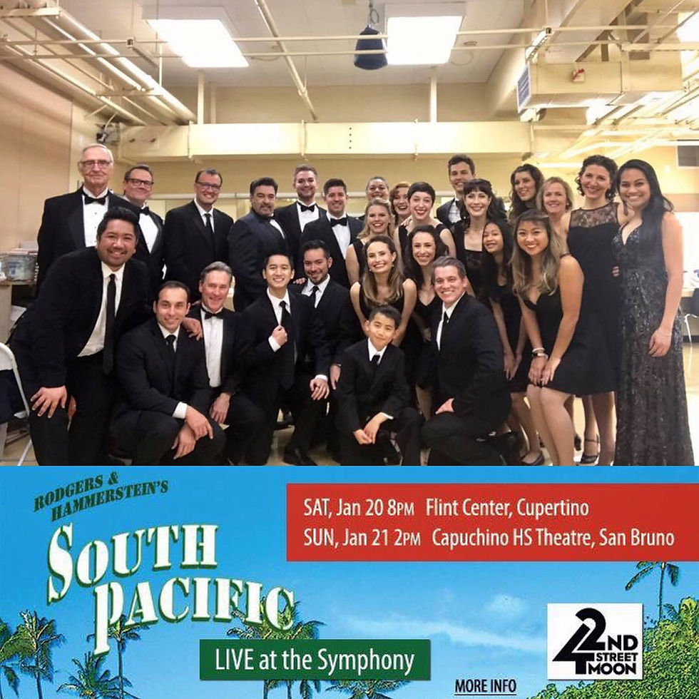 SOUTH PACIFIC: Full cast.