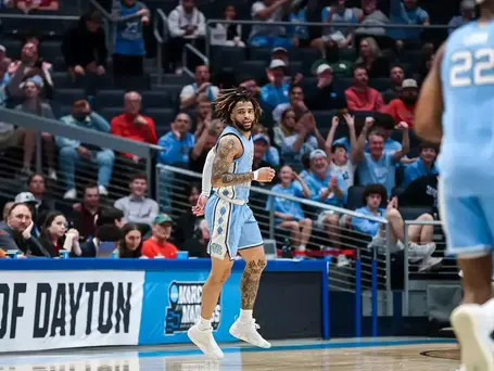 RJ Davis, UNC Dominate San Diego in First Four Matchup