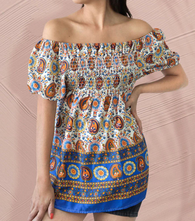 Blusa para dama diseño básico