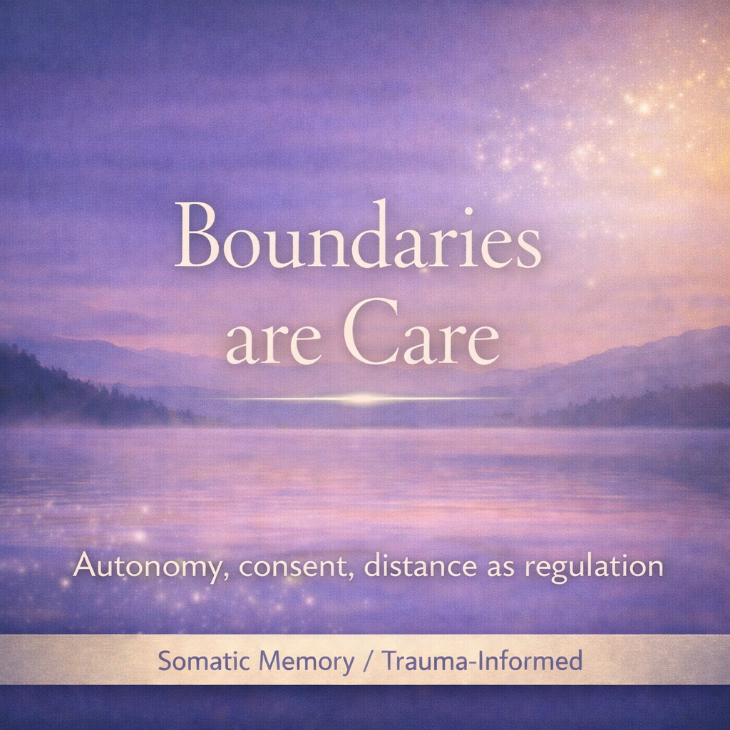 Boundaries are Care