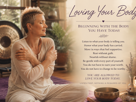 Loving Your Body: Beginning With the Body You Have Today