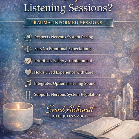 Does Julie Offer Trauma-Informed Listening Sessions?