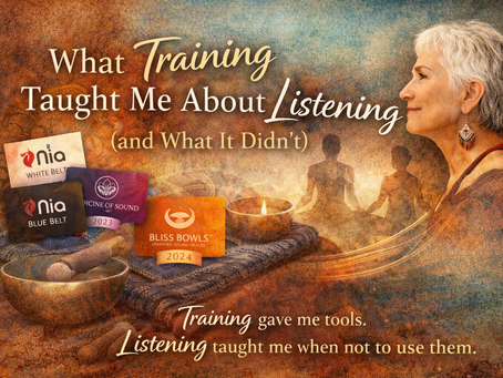What Training Taught Me About Listening (and What It Didn’t)
