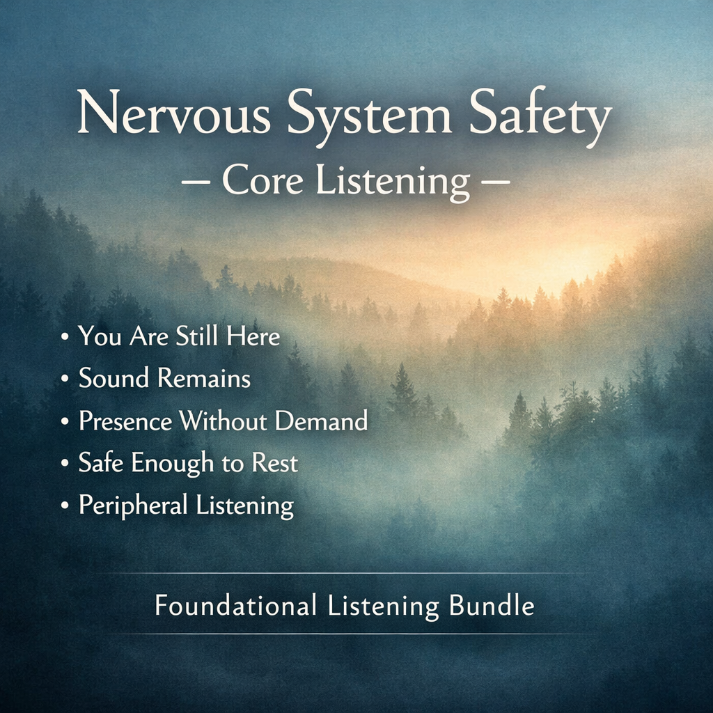 Nervous System Safety — Core Listening Bundle
