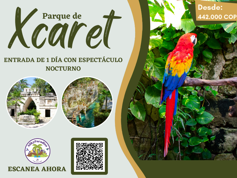 Xcaret con almuerzo ESPAÑOL