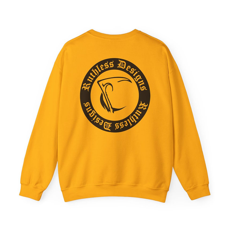 Thumbnail: Company Crewneck Sweatshirt – Grim Reaper Design