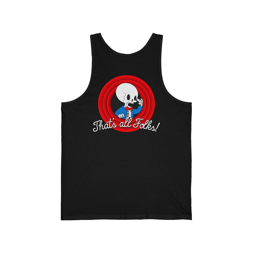 Thumbnail: Signing Off Tank Top – RD Parody Design