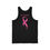 Thumbnail: Breast Cancer Awareness Ribbon Tank Top – Grim Reaper Design