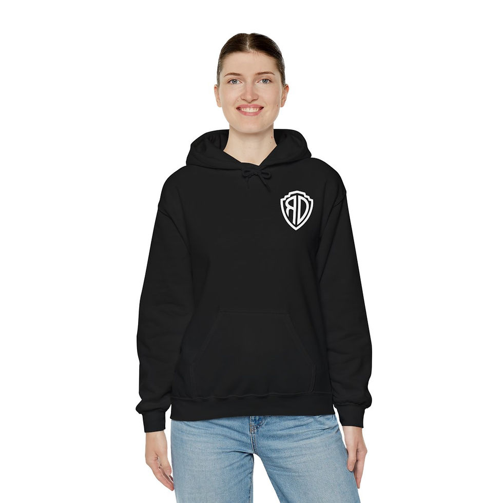 Thumbnail: Signing Off Hoodie – RD Parody Design