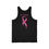 Thumbnail: Breast Cancer Awareness Ribbon Tank Top – Grim Reaper Design