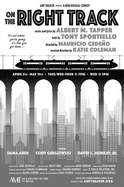 On the Right Track poster AMT Theater 2023