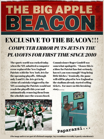 The Beacon for The Paparazzi musical at AMT Theater