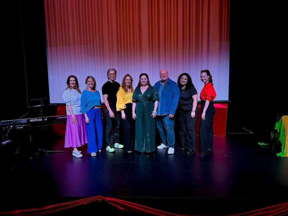 Invisible Fish team at AMT Theater 2025