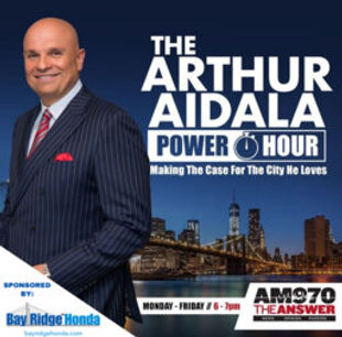 Arthur Aidala Power Hour sponsor of AMT International FIlm Festival 2024