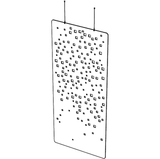 Pannelli divisori acustici in PET riciclato Echocurtain
