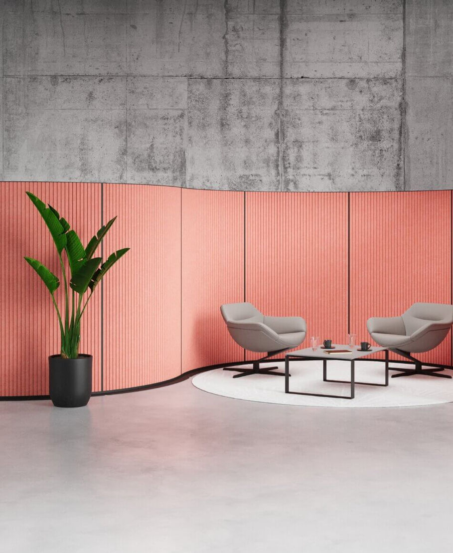 Pannello divisorio acustico AKUPET – separazione spazi open space con design ecofriendly in PET riciclato | Akuproject Italia