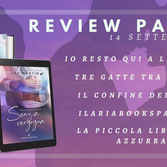 Review Party - "Senza vergogna" di Lex Martin