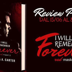 Review Party - "I will remember forever" di Julia A. Carter
