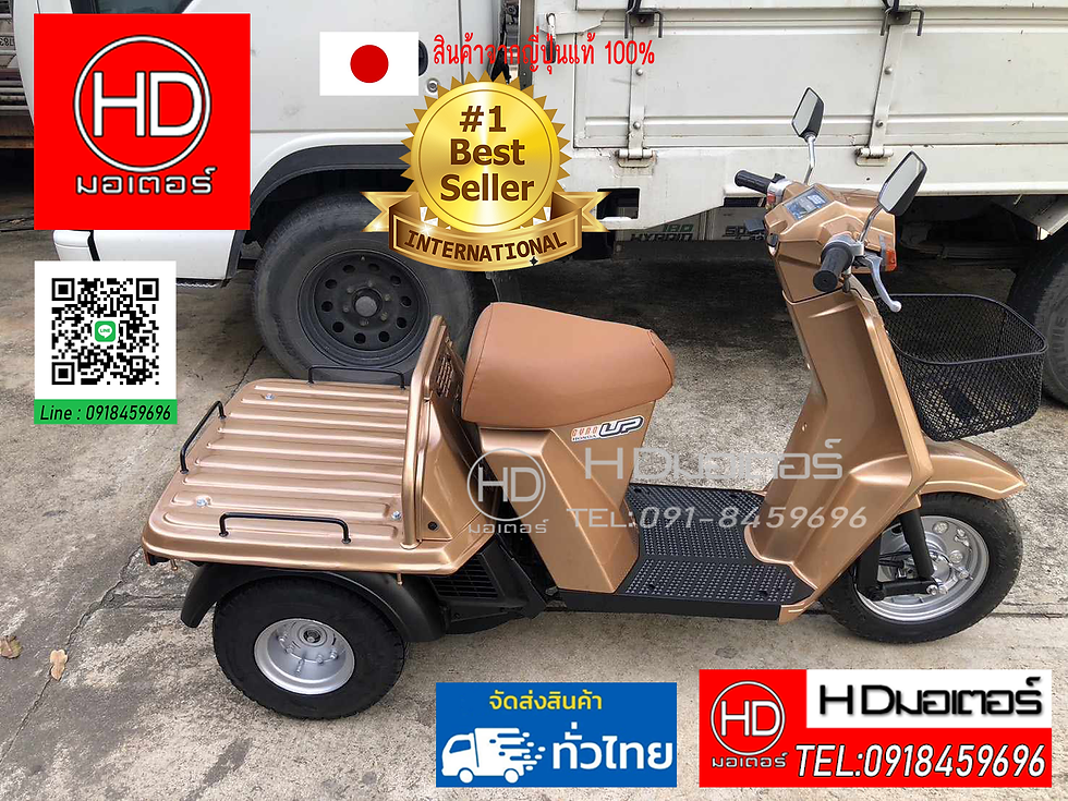 ภาพขนาดย่อ: Honda Gyro - UP  50cc.