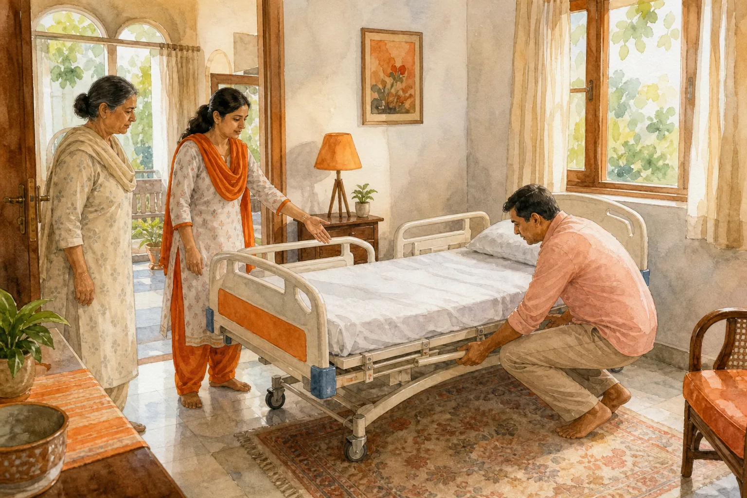 Hospital Bed Rental vs. Buying: Costs and Care Needs