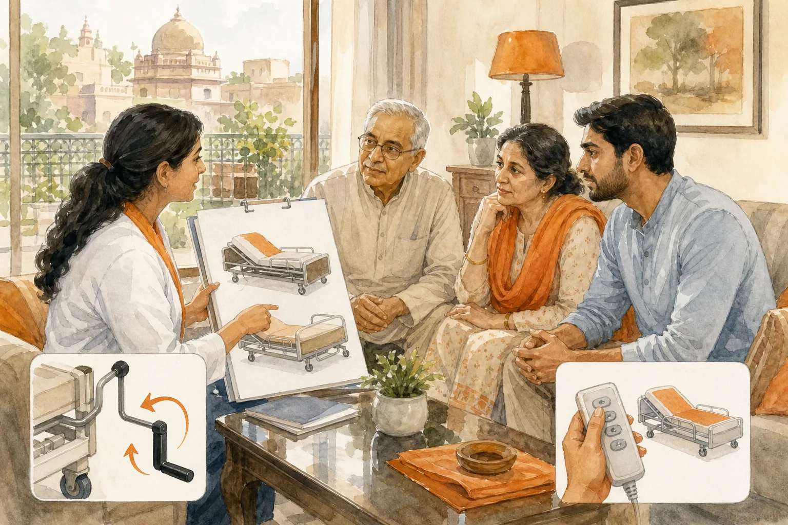 How to Rent a Hospital Bed in Delhi