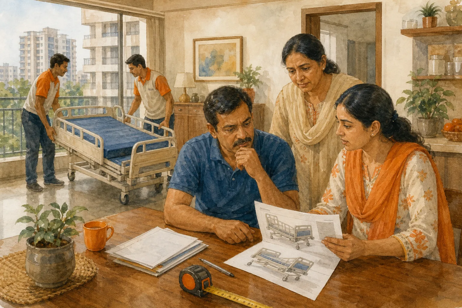 How to Rent a Hospital Bed After Surgery in Delhi NCR