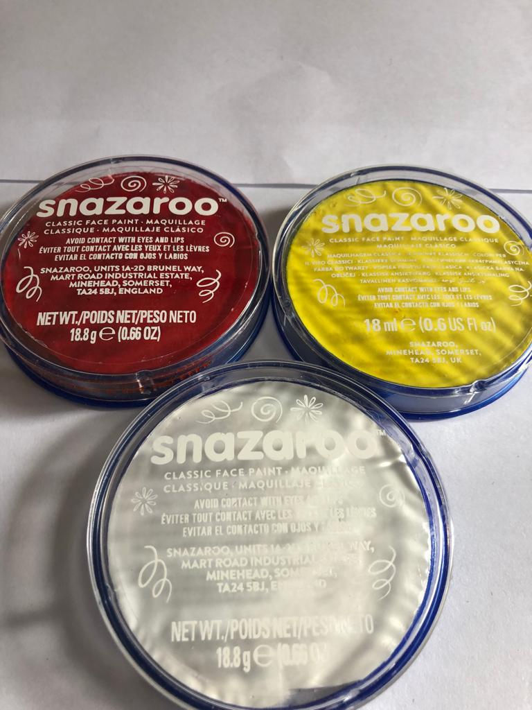 Snazaroo Face Paint Pots