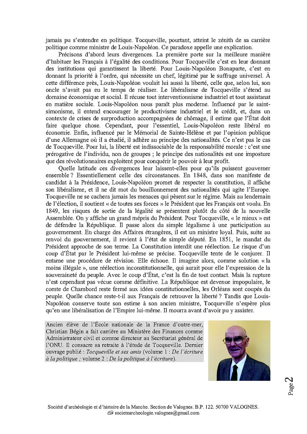 Bulletin d'infos septembre 2018 page 2