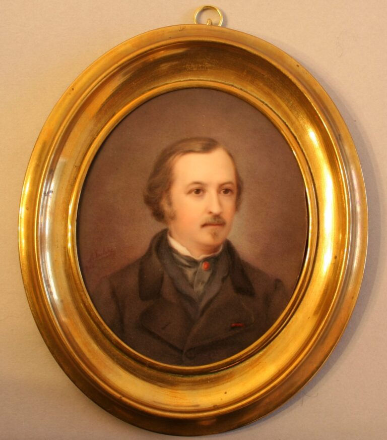Portrait : Émile Burnouf 1866 © Musée Lorrain, Nancy