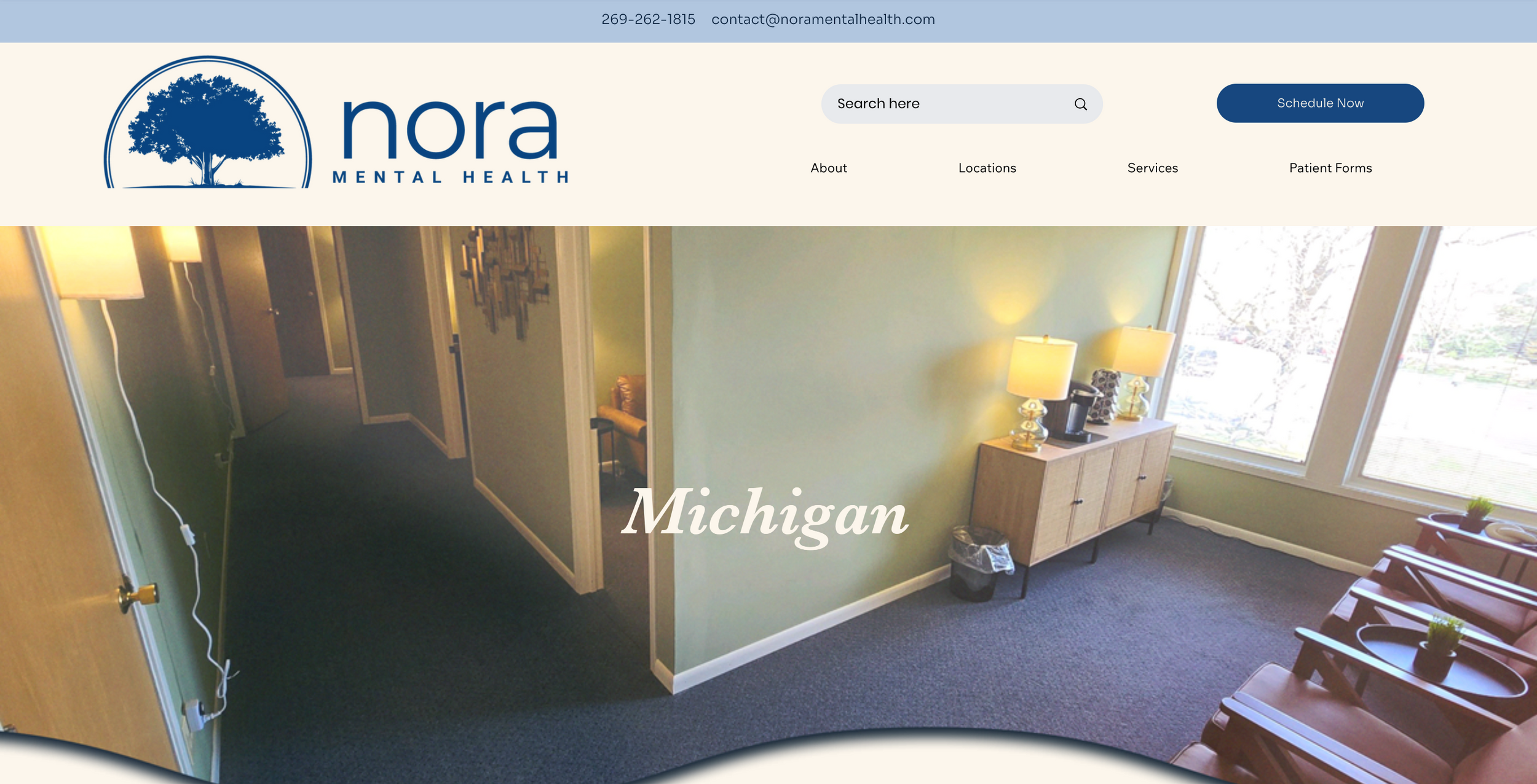 Niles, Michigan | Compassionate Therapy - Nora Mental Health logo