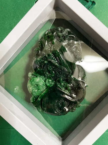龍鳳呈祥墨綠| 玉婆羅珠寶Yu Poluo Jade